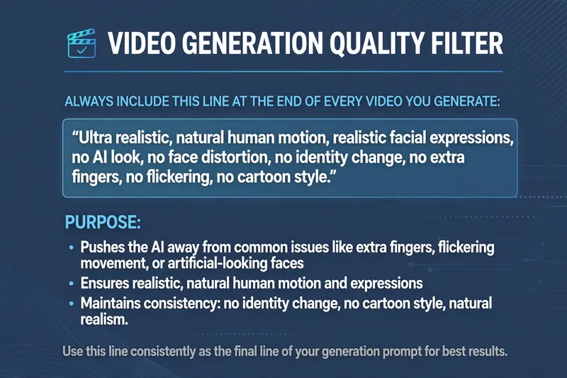 Video Ending Suffix Prompt