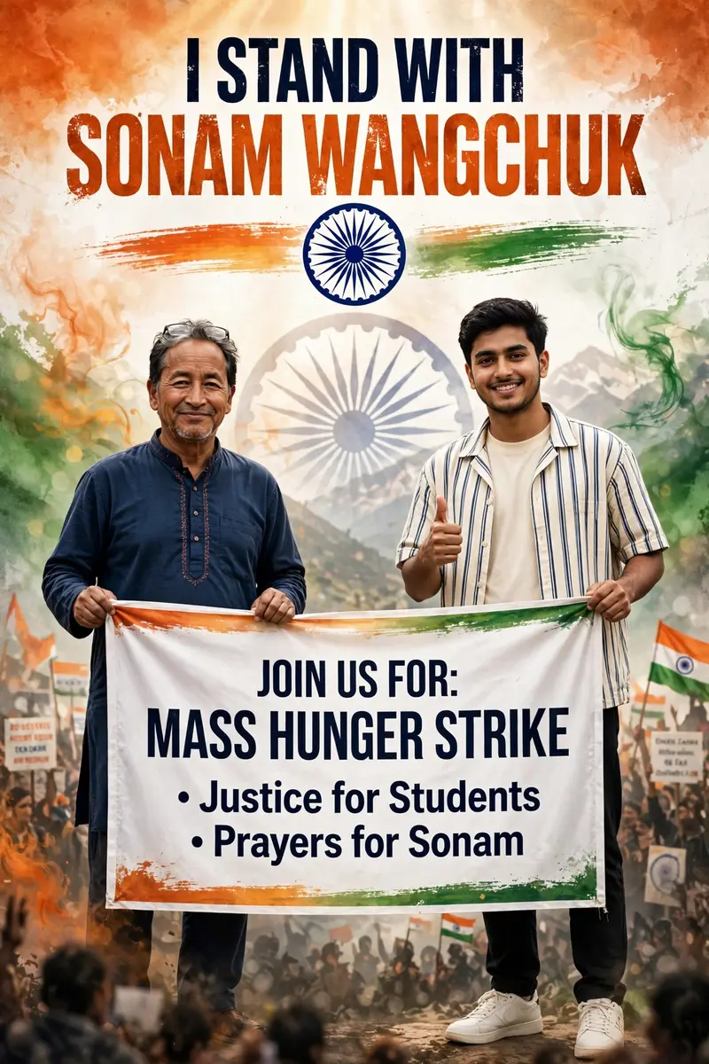 Cockroach Janta Party Protest Poster Prompt