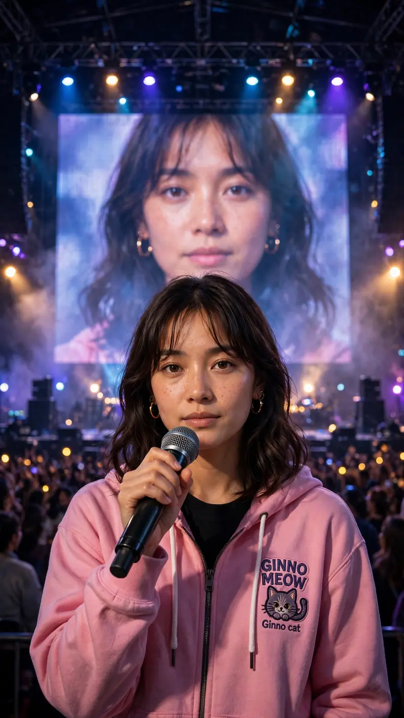 Concert Stage Performance Photo Prompt