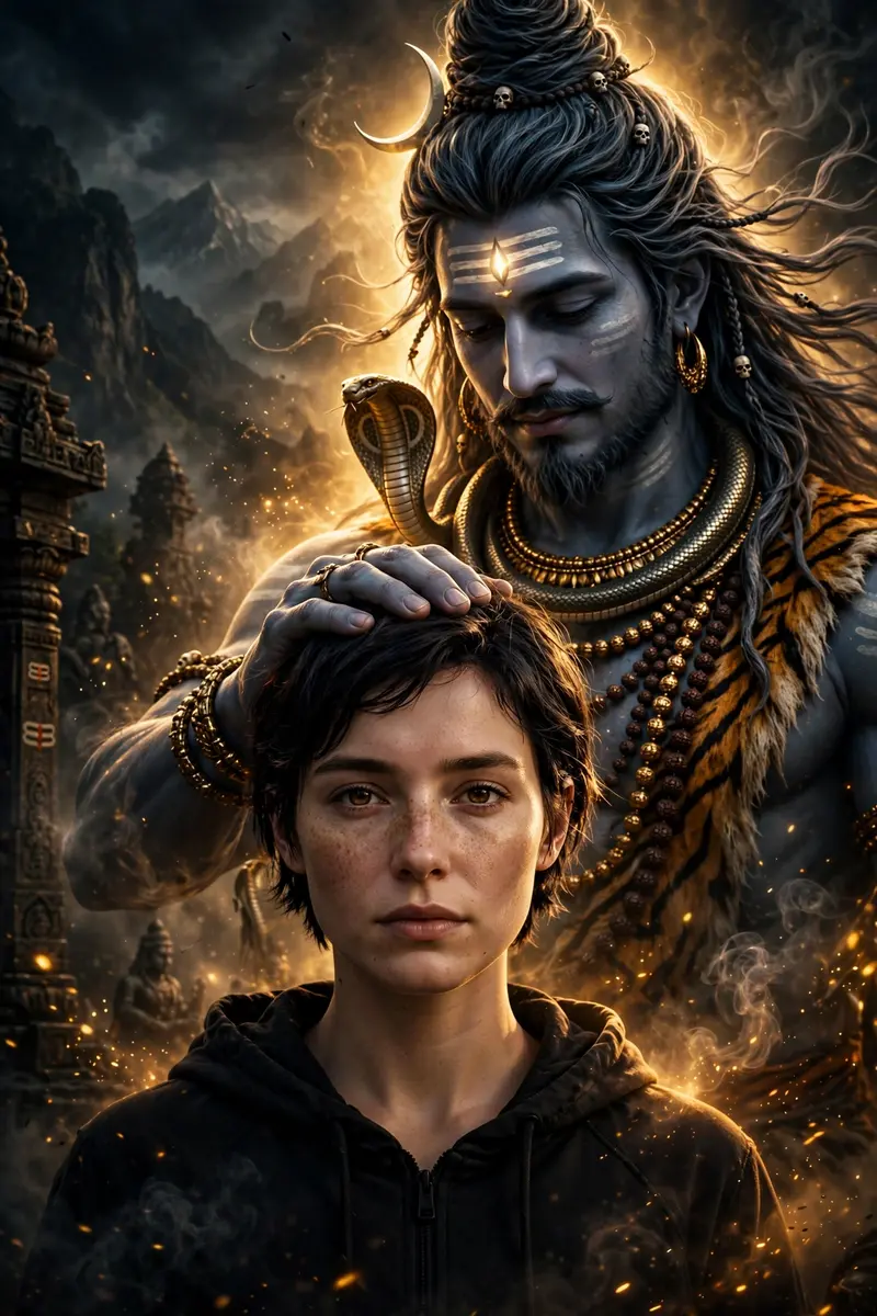 Mahashivratri Divine Guardian Portrait Prompt