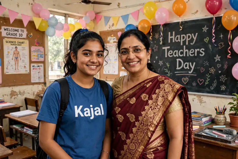 Teachers Day Classroom Celebration Prompt