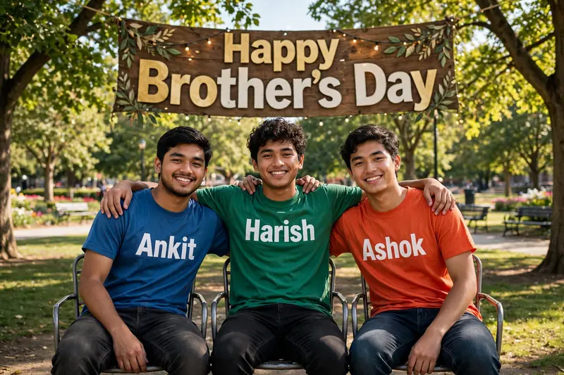 Brother Sister Day Boys Park Prompt