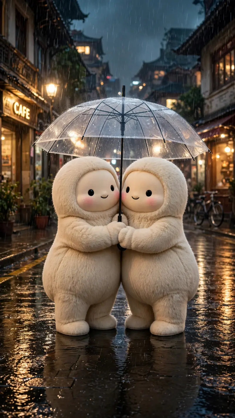 Rainy Night Umbrella