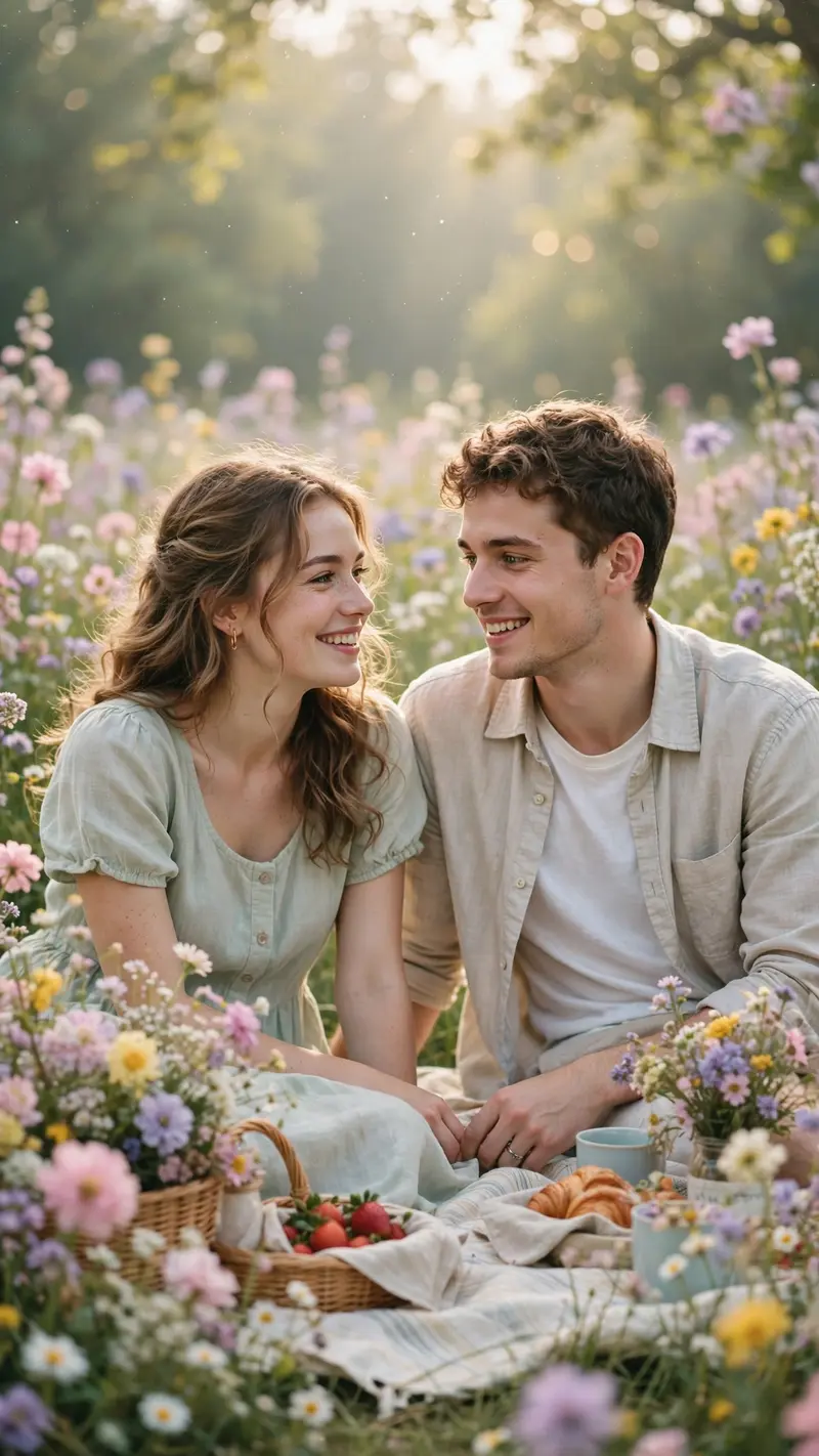 Flower Meadow Picnic