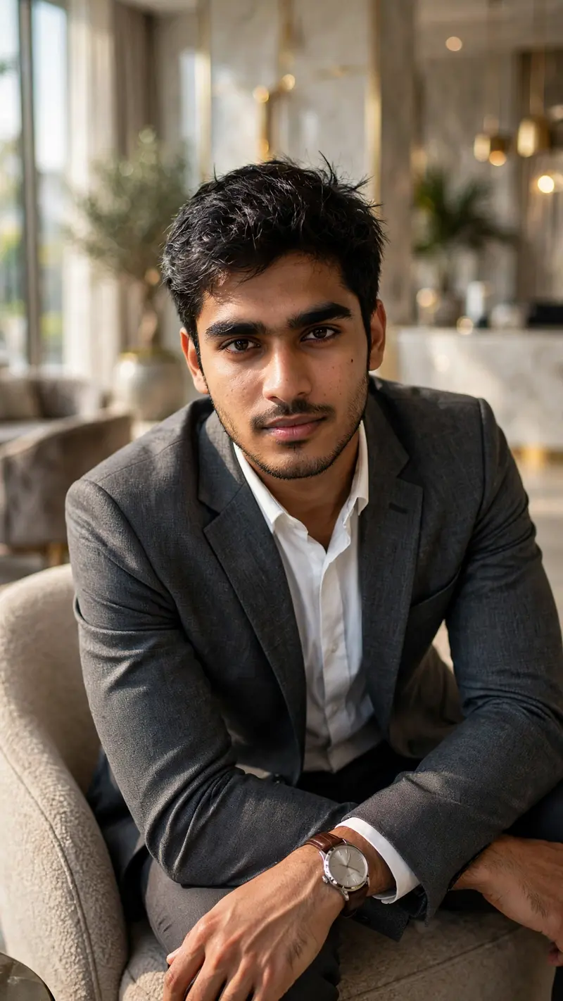 Luxury Hotel Suit Portrait