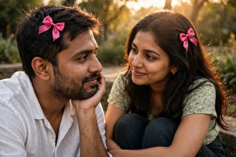 Golden Hour Couple Portrait