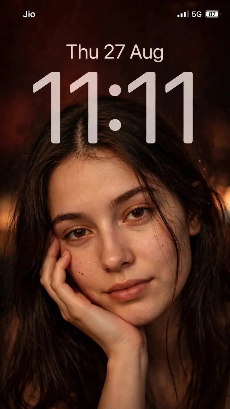 Dreamy Look Wallpaper