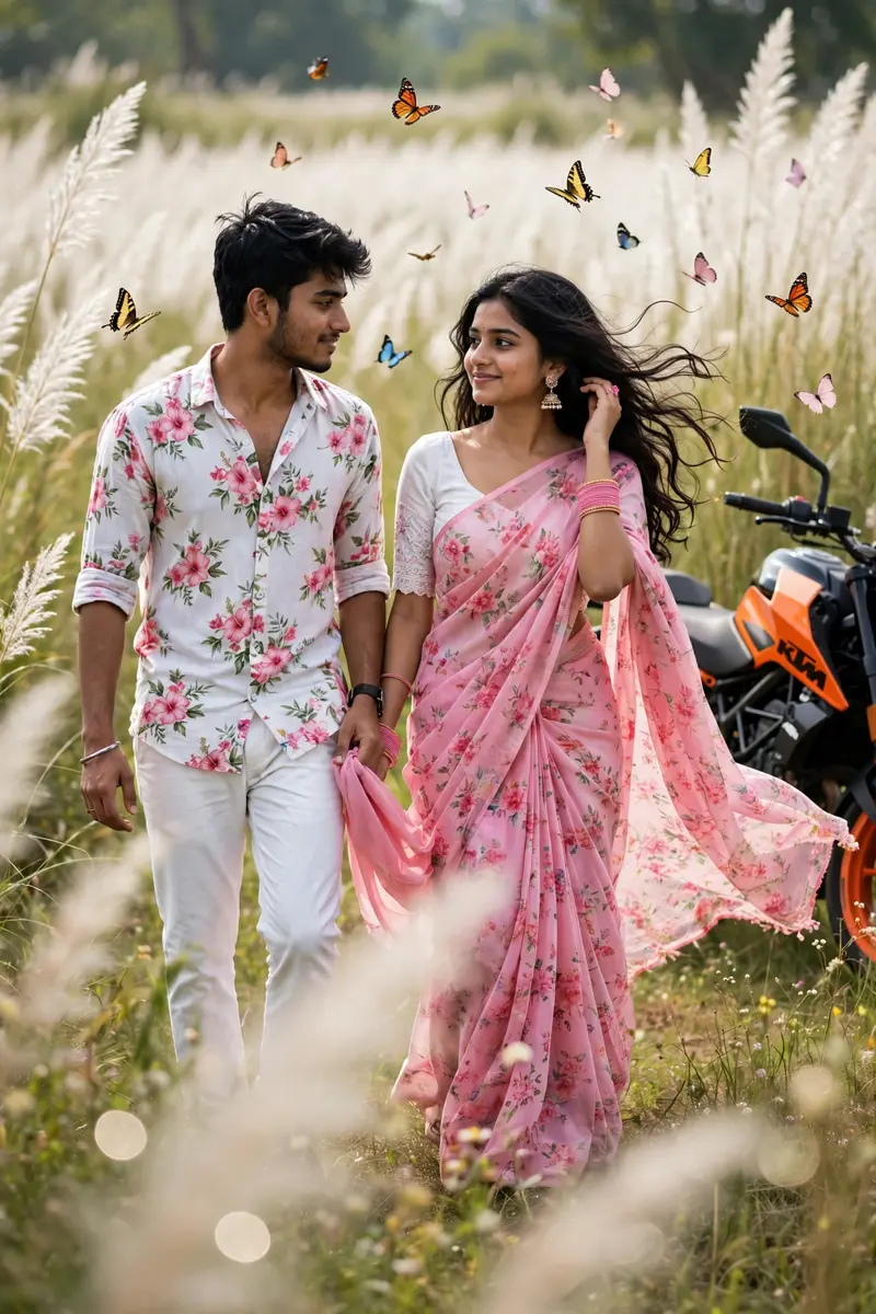 Kans Grass Romantic Walk