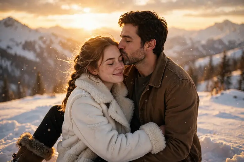 Snowy Mountain Love Story Video
