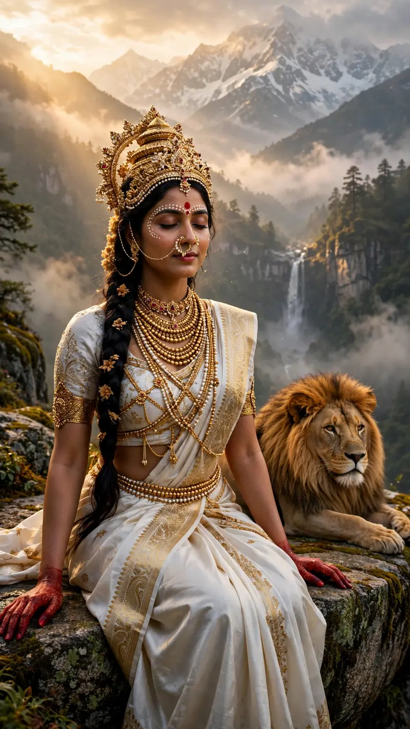 Maa Durga Portrait