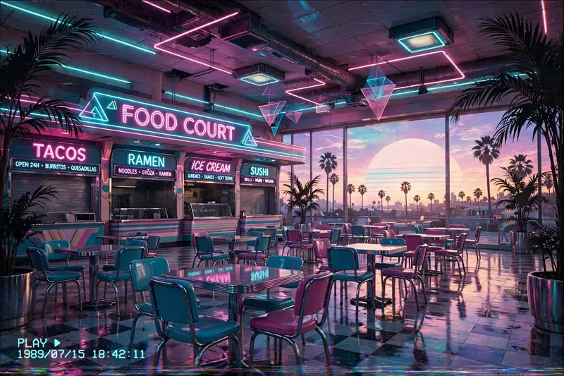 Mall Goth Sunset