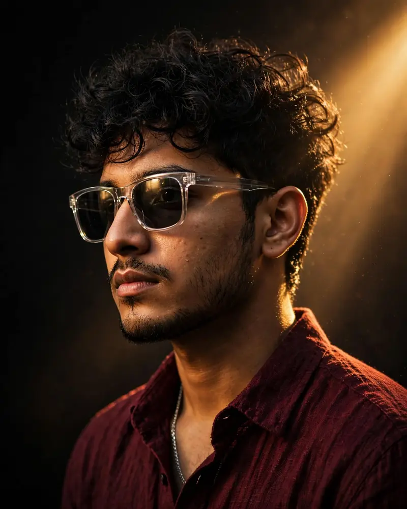 Aesthetic Studio Portrait Boy