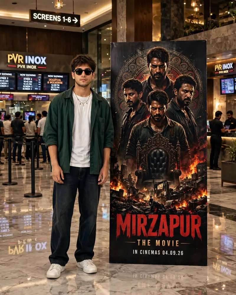 Mirzapur Cinema Poster