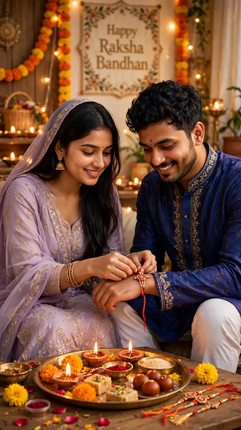 Raksha Bandhan Sibling Photo
