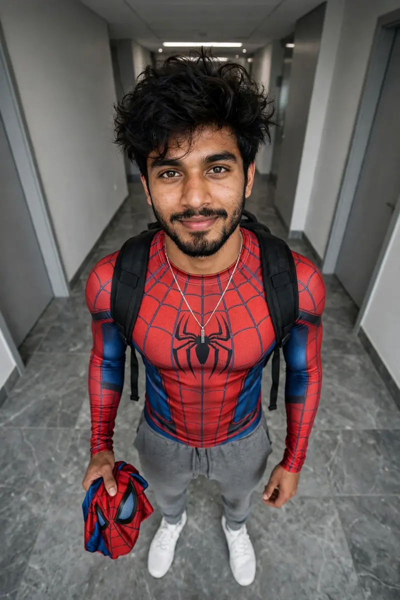 Spider-Man Overhead Portrait