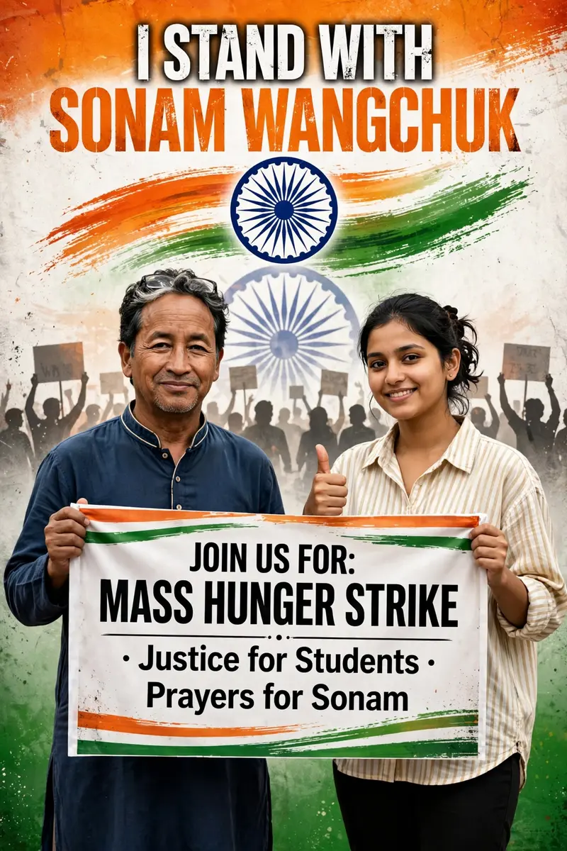 Delhi Protest Poster
