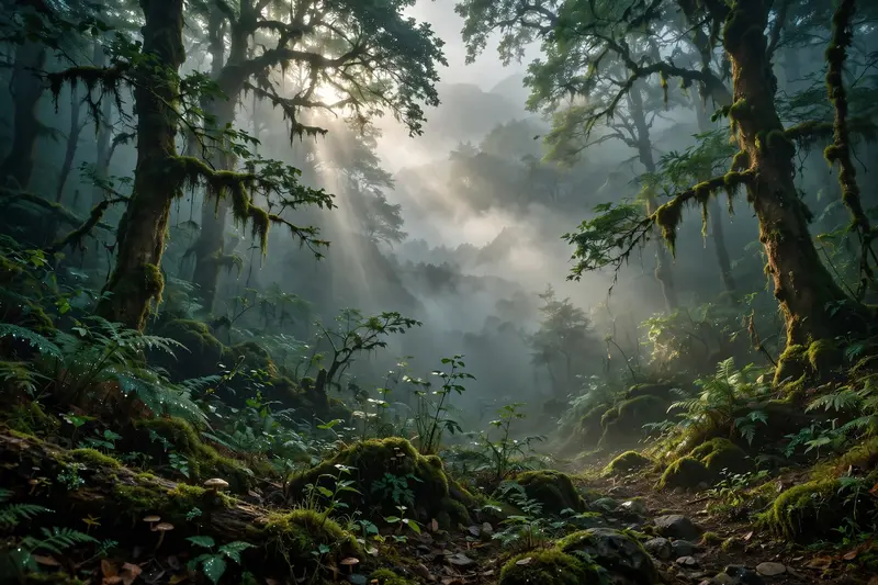 Foggy Forest Color Grading