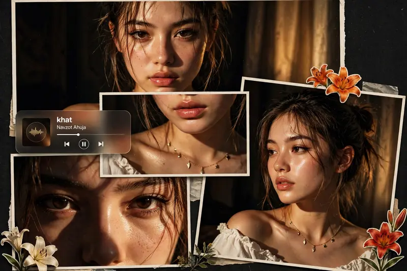 Aesthetic Photo Collage