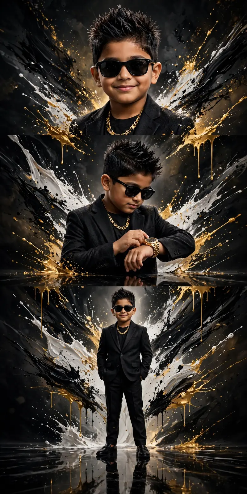 Stylish Kids Poster