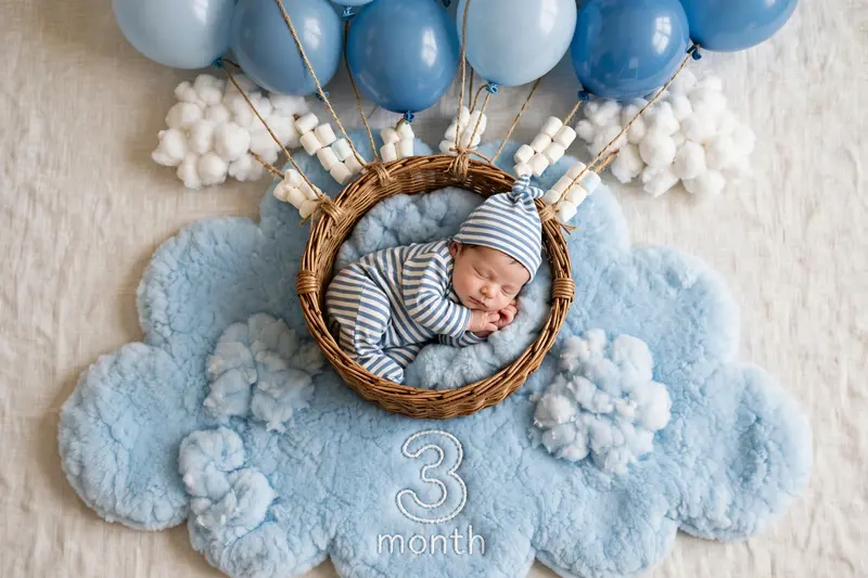 Baby Birthday Shoot