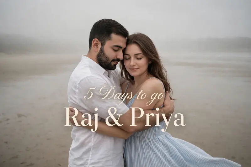 Beach Pre-Wedding Couple