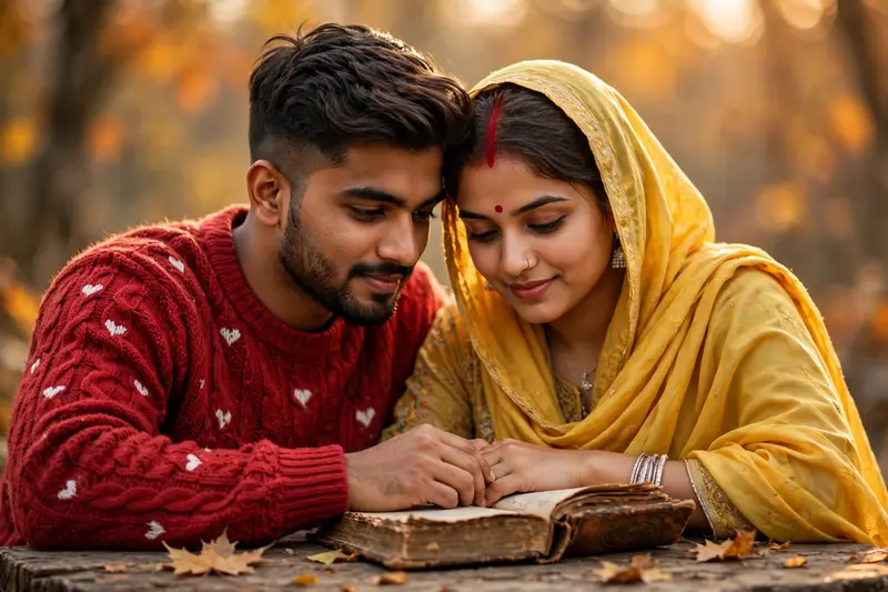 Rustic Table Couple
