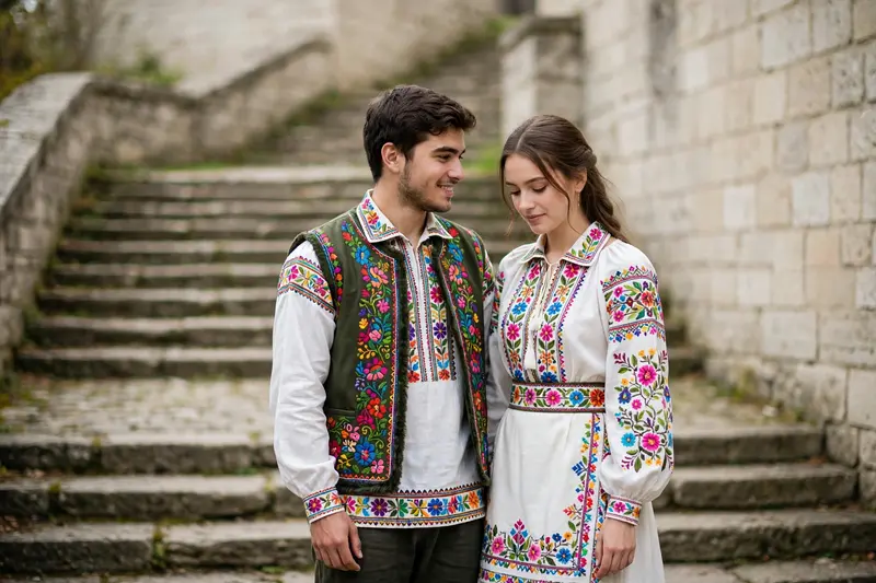 Traditional Couple Portrait
