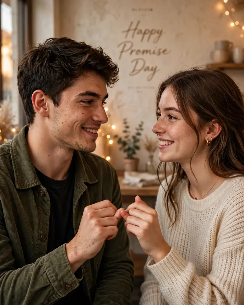 Promise Day Couple
