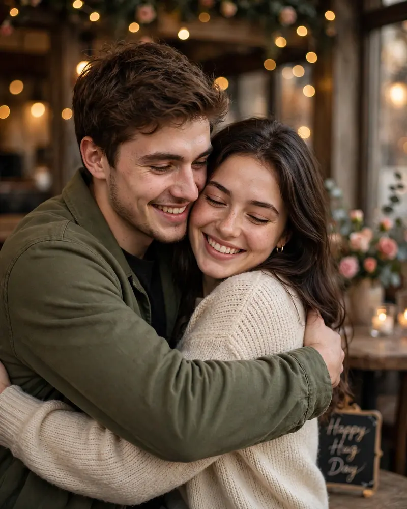 Hug Day Couple