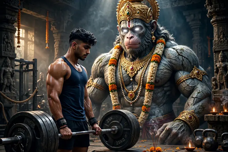 Hanuman Gym Portrait