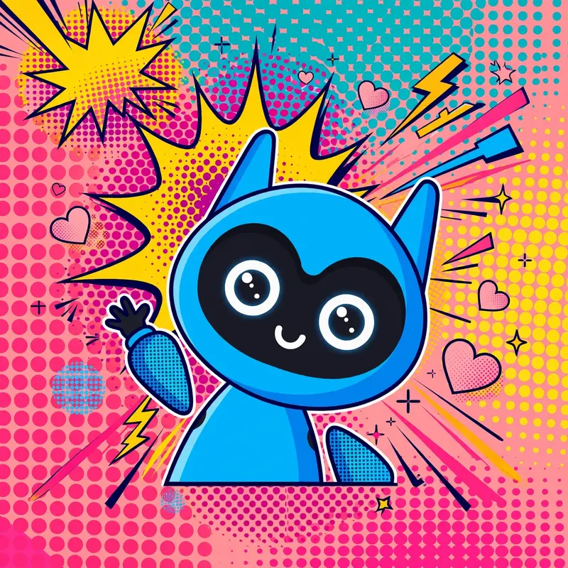 Pop Art Vector Portrait
