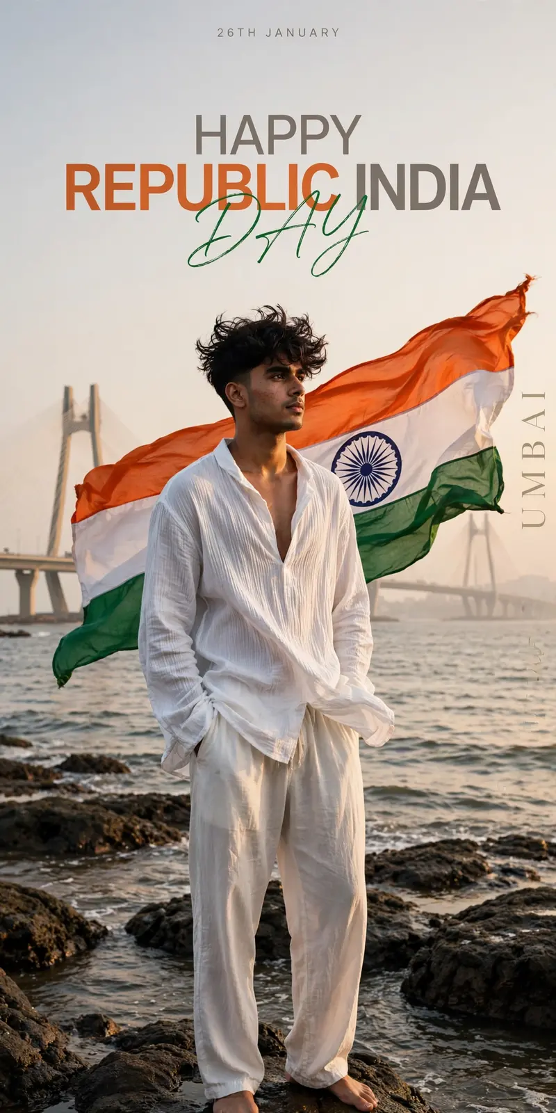 Republic Day Seashore