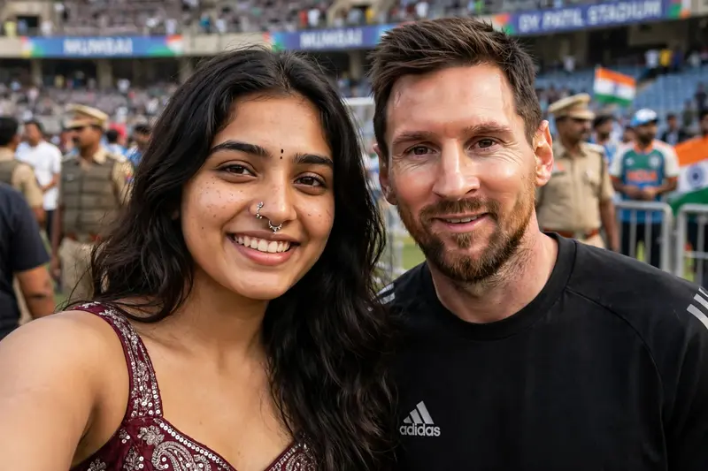 Messi Fan Selfie