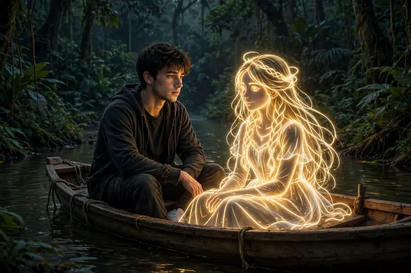 Glowing Girlfriend Edit