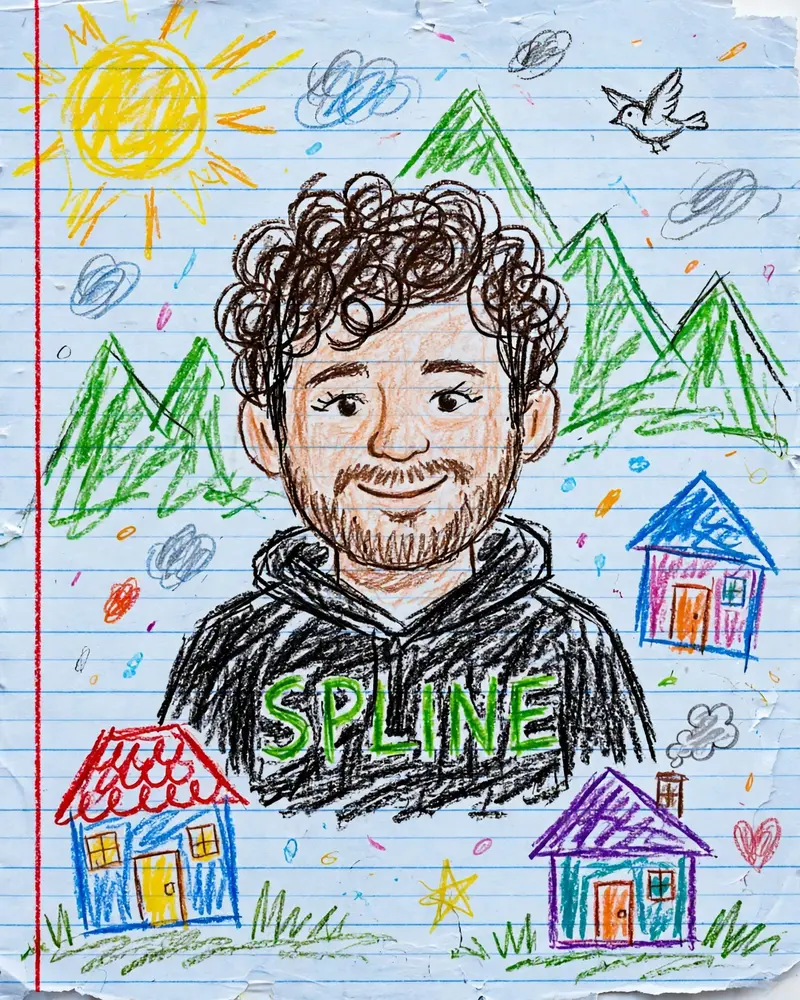 Crayon Notebook Drawing
