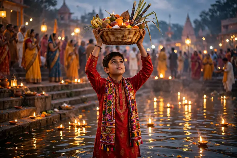 Chhath Puja Boy