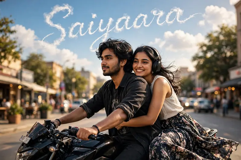 Saiyaara Bike Couple
