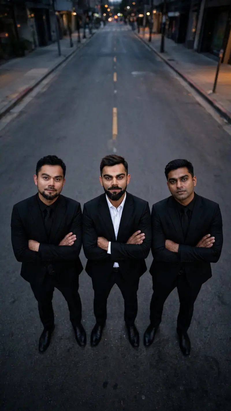 Virat Kohli Street Portrait