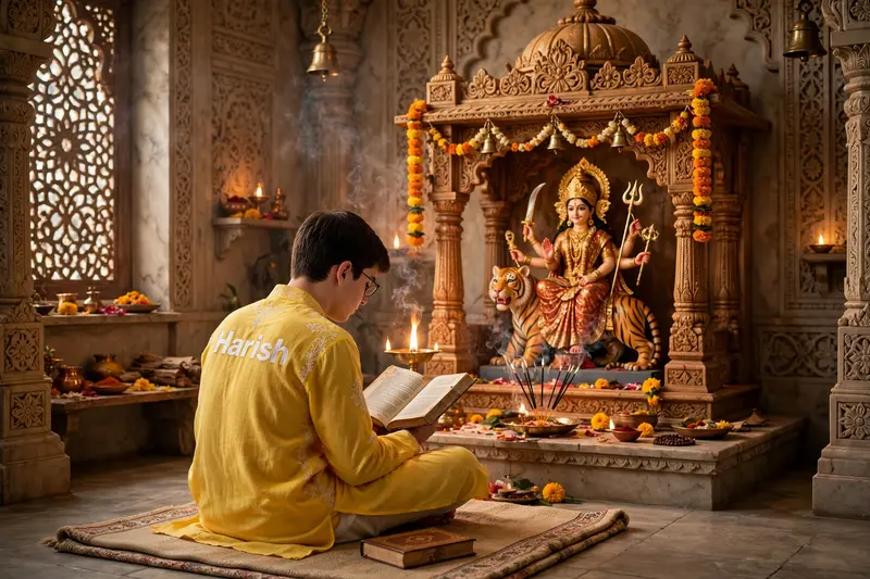 Navaratri Puja Room