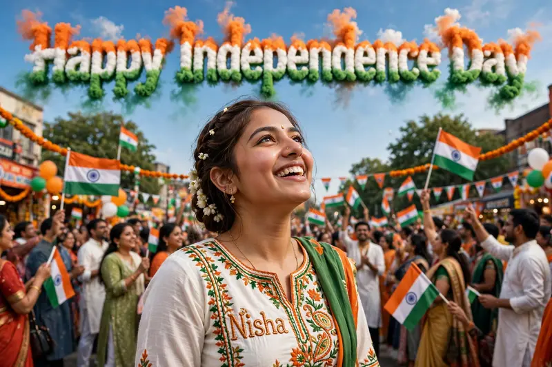 Independence Day Girl