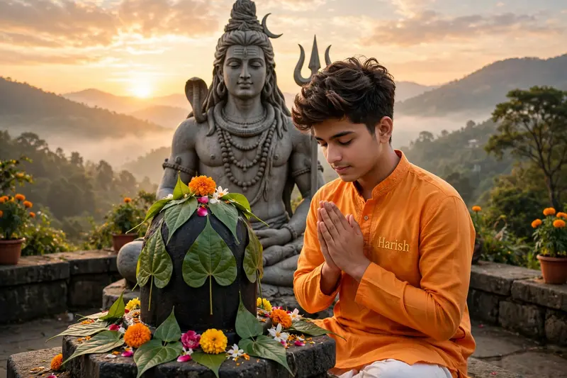 Mahadev Shivling Prayer