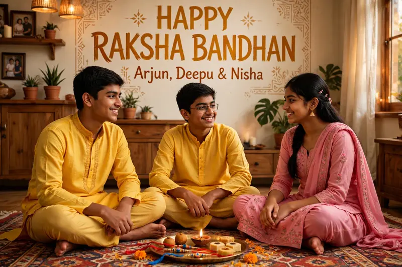 Raksha Bandhan Siblings