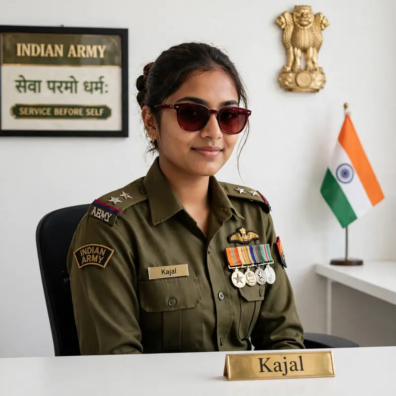 Army Officer Profile Pic