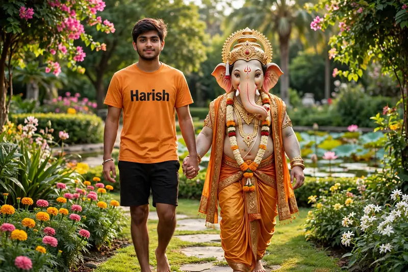 Walking with Ganesha