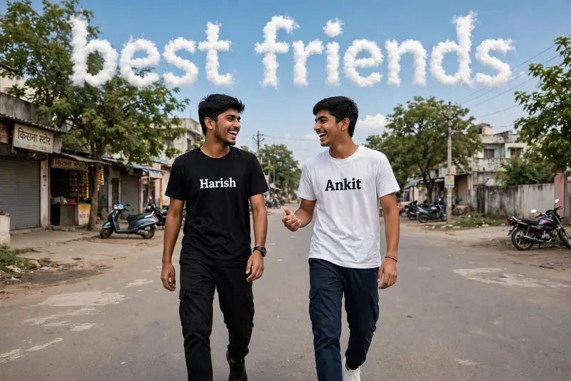 Best Friends Walking