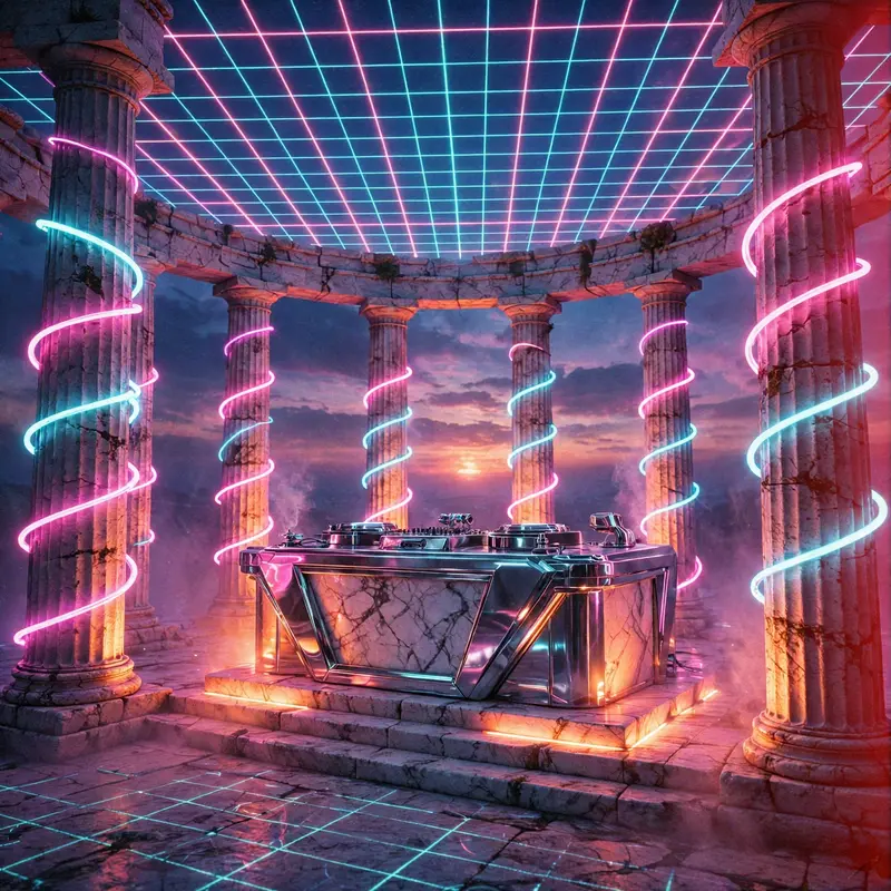 Ancient Techno Temple