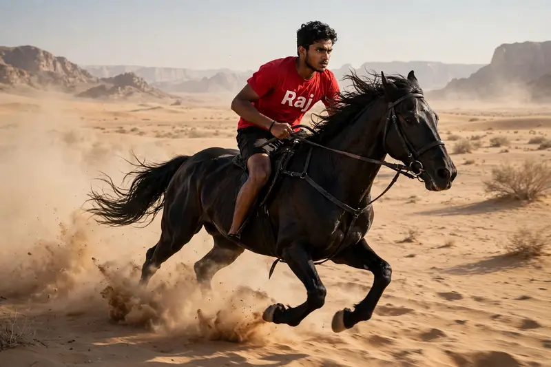Desert Horse Rider