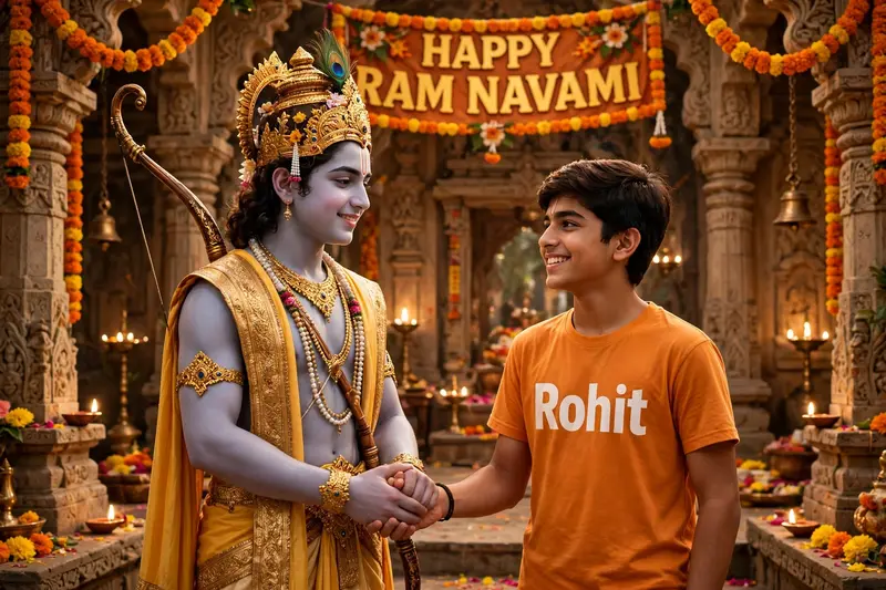 Ram Navami Boy