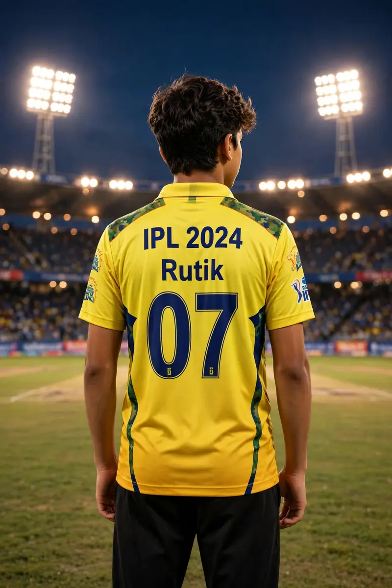 CSK Jersey Boy