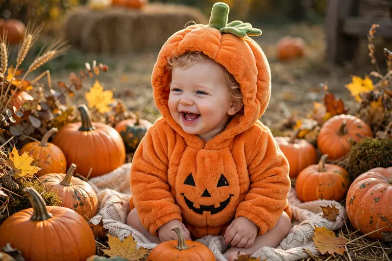 Baby First Halloween AI Prompt